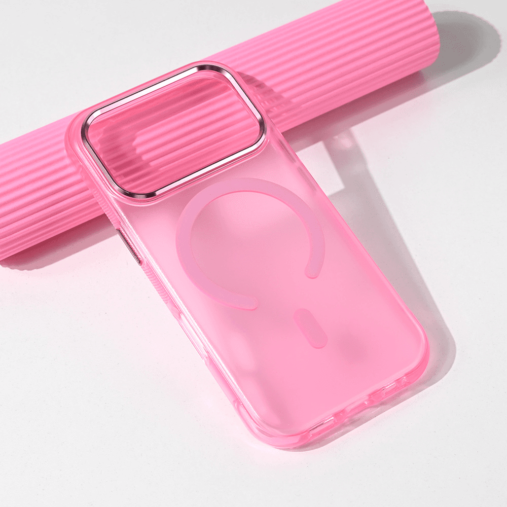Torbica Magsafe Glow za Iphone 17 Pro 6.3 Roze