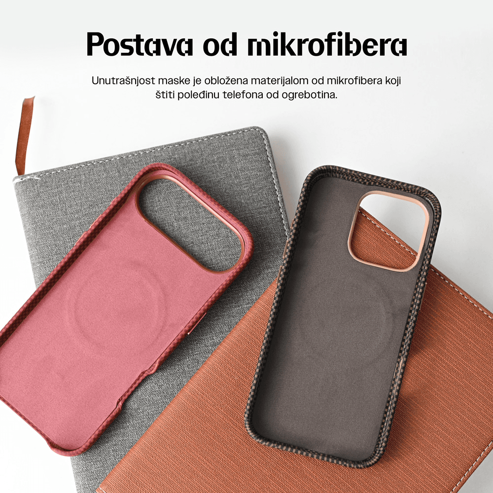 Torbica Magsafe Urban Cube za Iphone 15 6.1 Braon