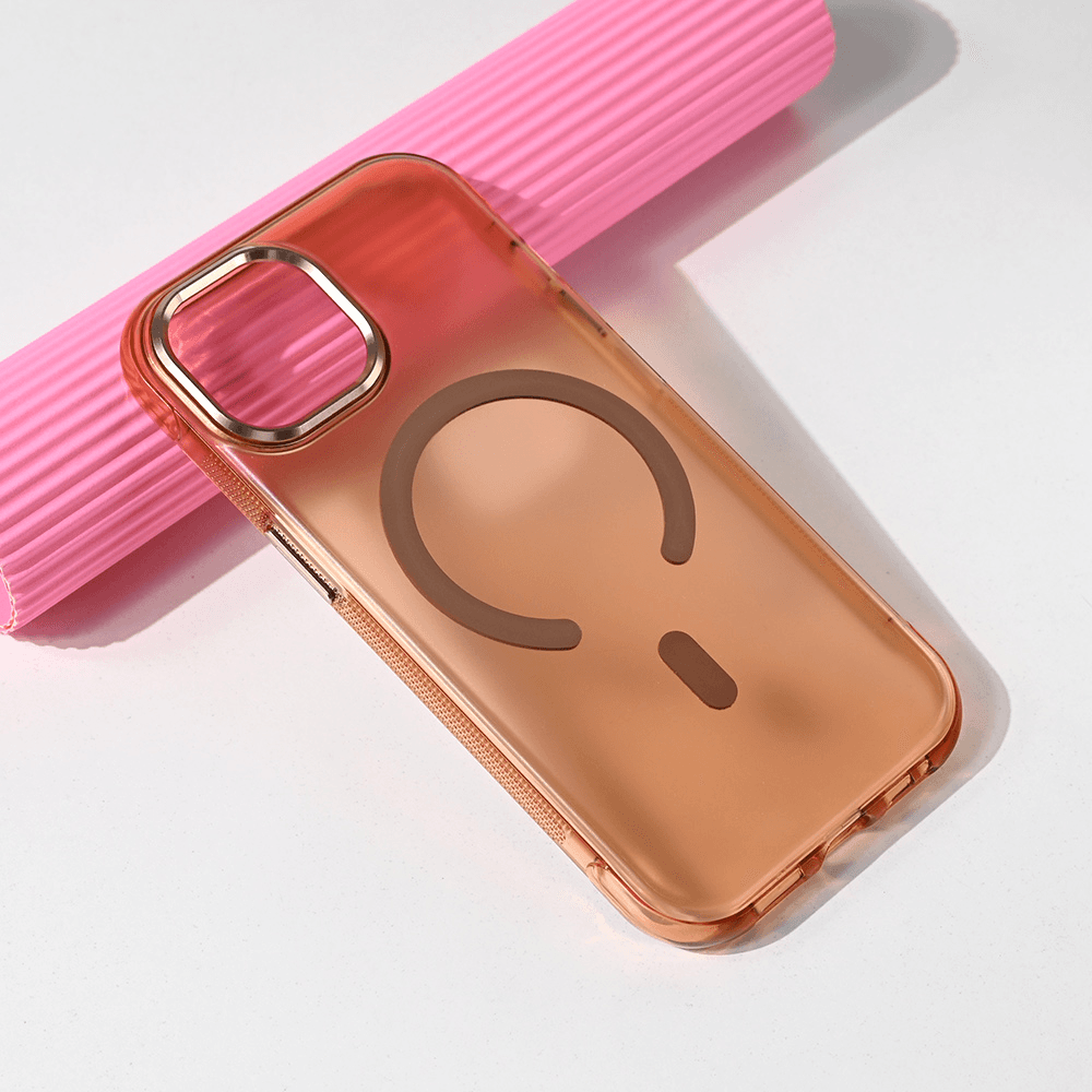 Torbica Magsafe Glow za Iphone 13/14 6.1 Braon