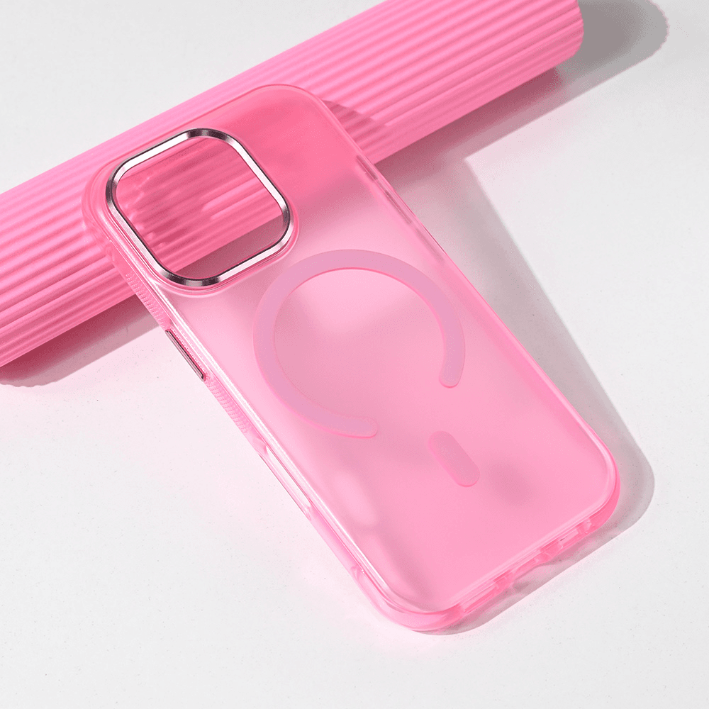 Torbica Magsafe Glow za Iphone 16 Pro 6.3 Roze