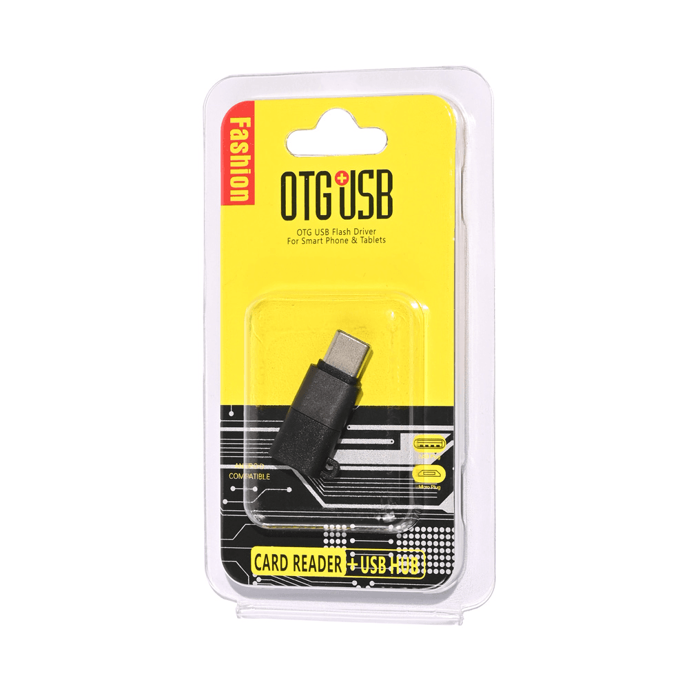 Adapter Type C na Lightning OTG EL Sivi