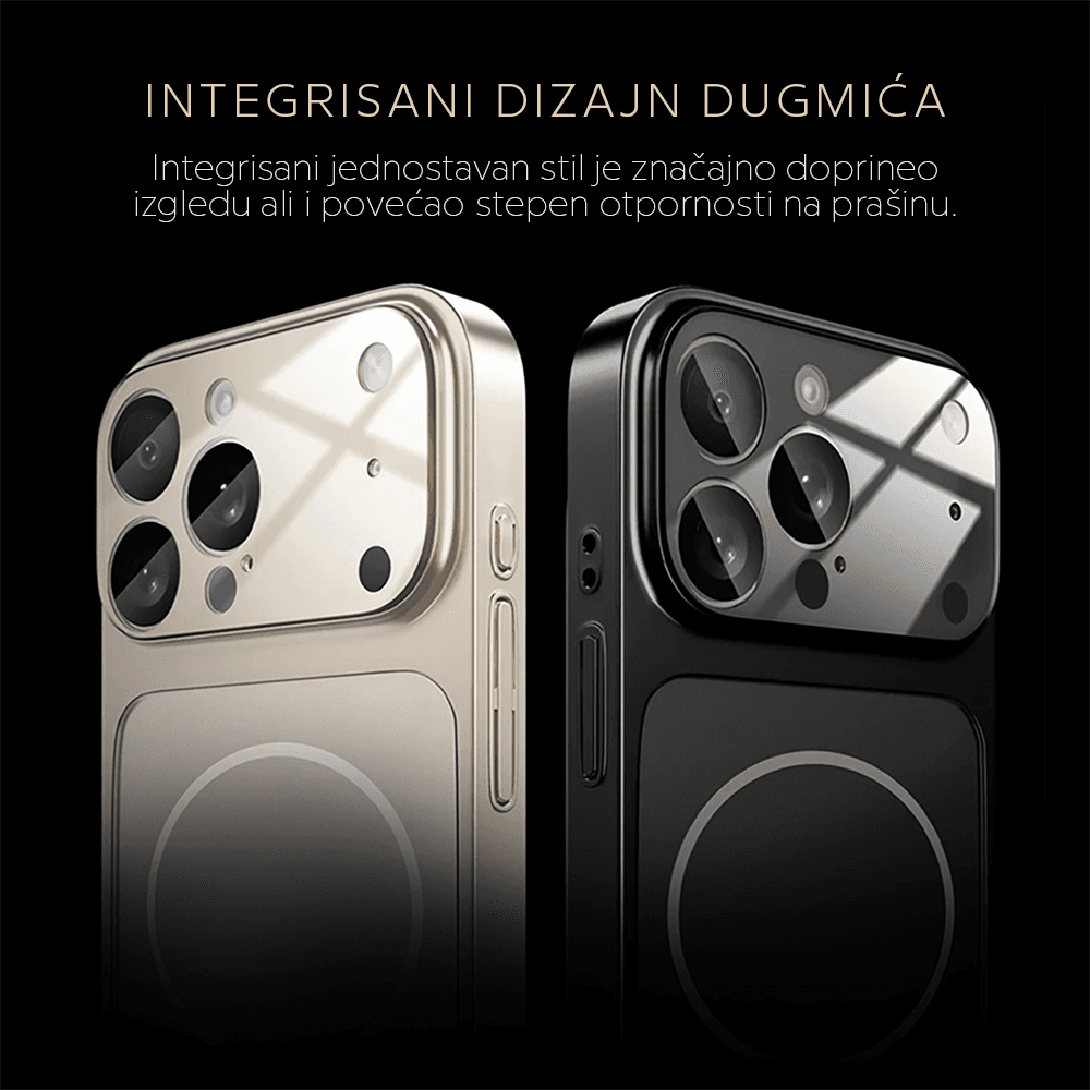 Torbica Magsafe Looklike za Iphone 16 6.1 Siva