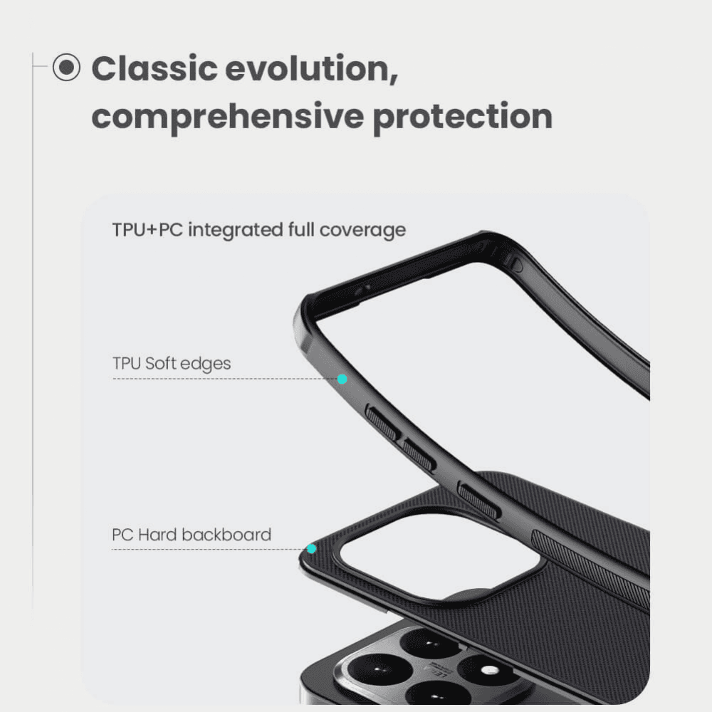 Torbica Nillkin Scrub Pro za Xiaomi 15T Crna