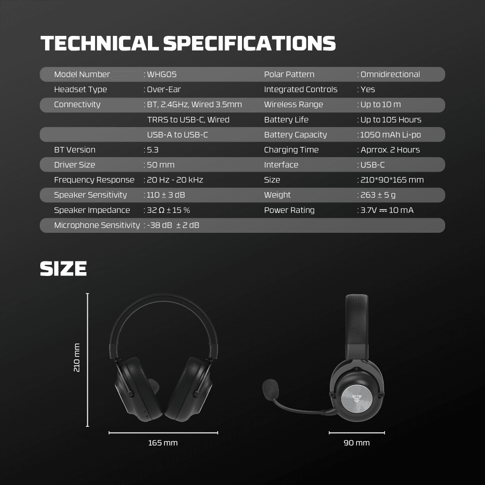 Bluetooth Slusalice Fantech Stellar WHG05 Crne