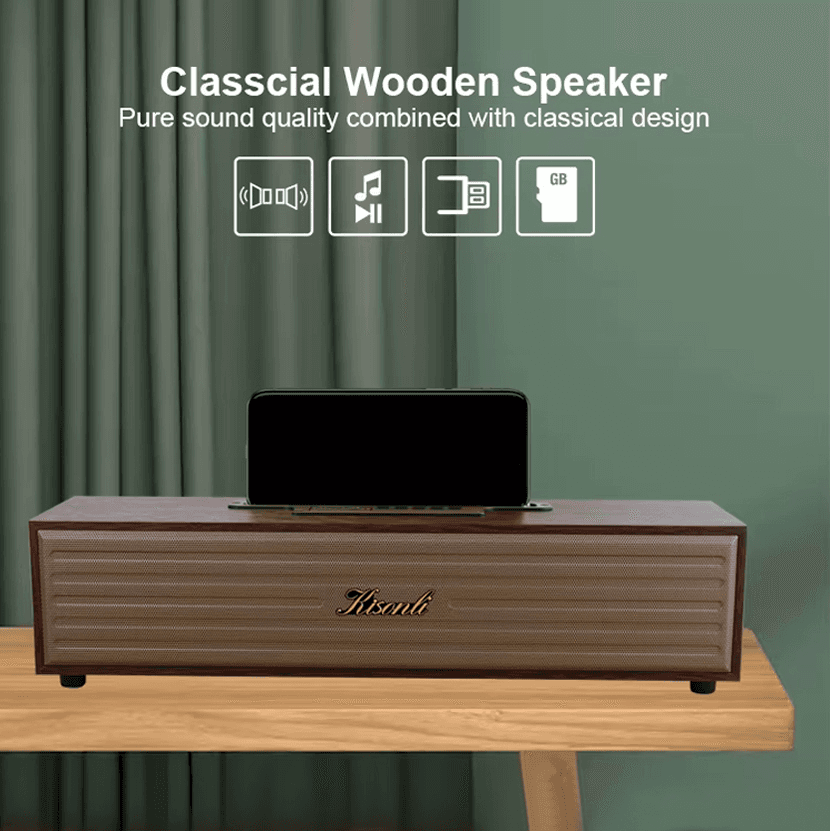 Bluetooth Zvucnik Kisonli G11A Braon