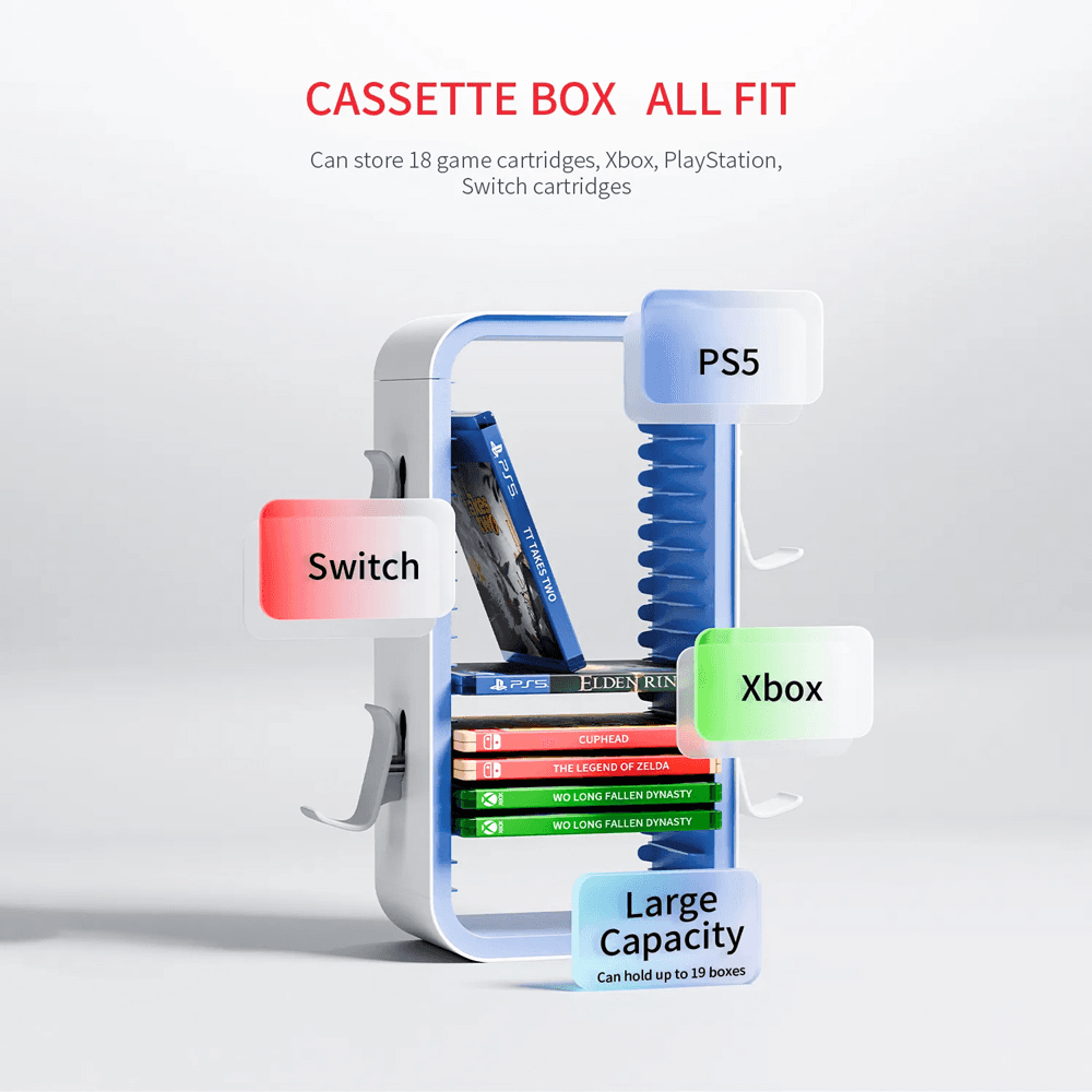 Linyuvo KP06 Set za PS5 Crno Beli