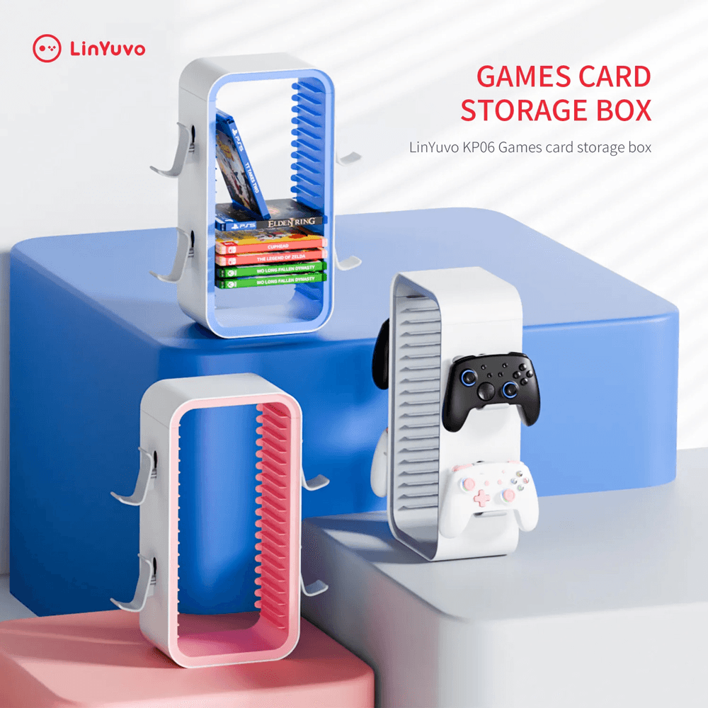 Linyuvo KP06 Set za PS5 Crno Beli