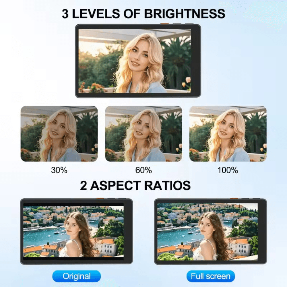 Selfie Monitor Magnetic A2 Srebrni