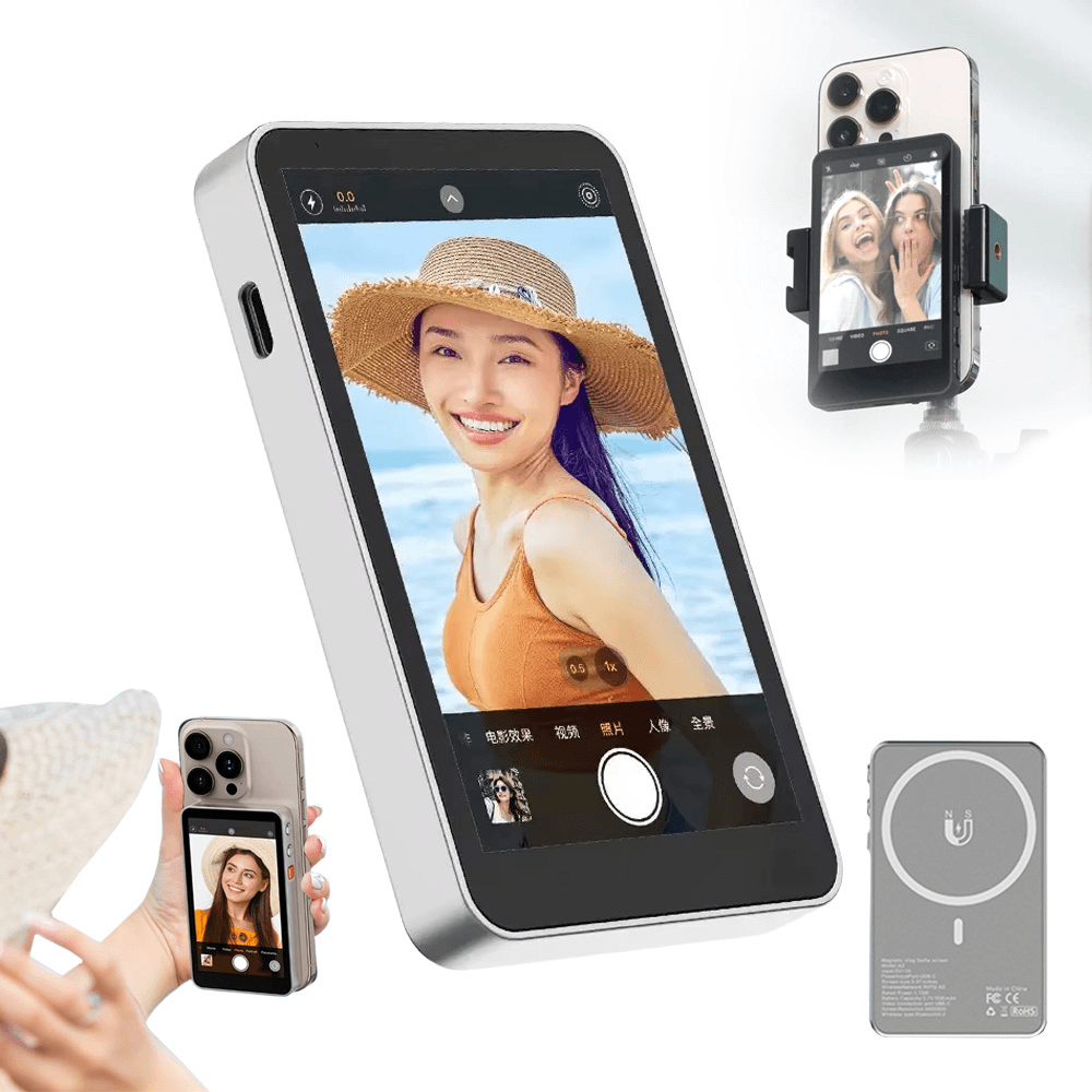 Selfie Monitor Magnetic A2 Srebrni