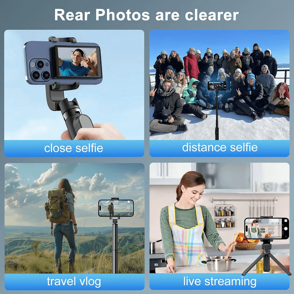 Selfie Monitor Magnetic PT001 Crni