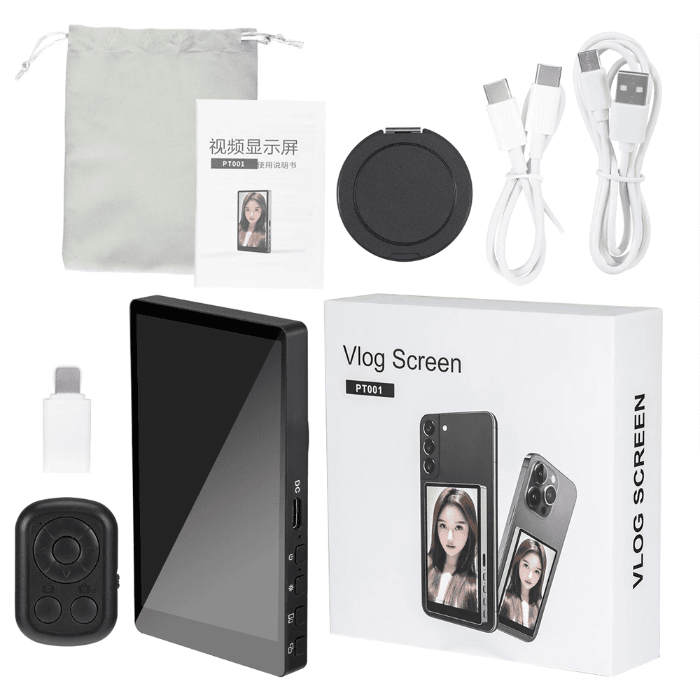 Selfie Monitor Magnetic PT001 Crni