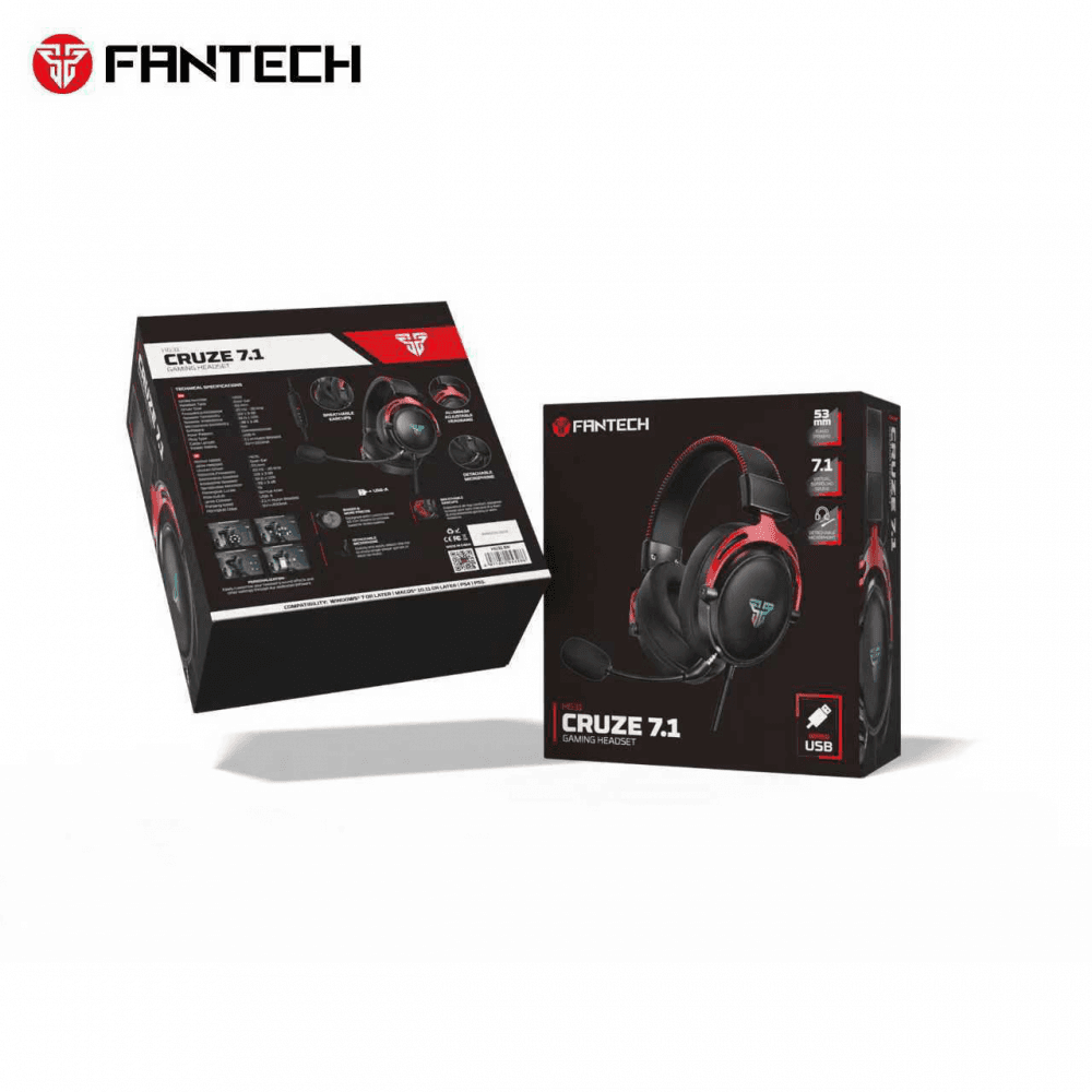 Slusalice Gaming Fantech HG31 Cruze 7.1 Crne