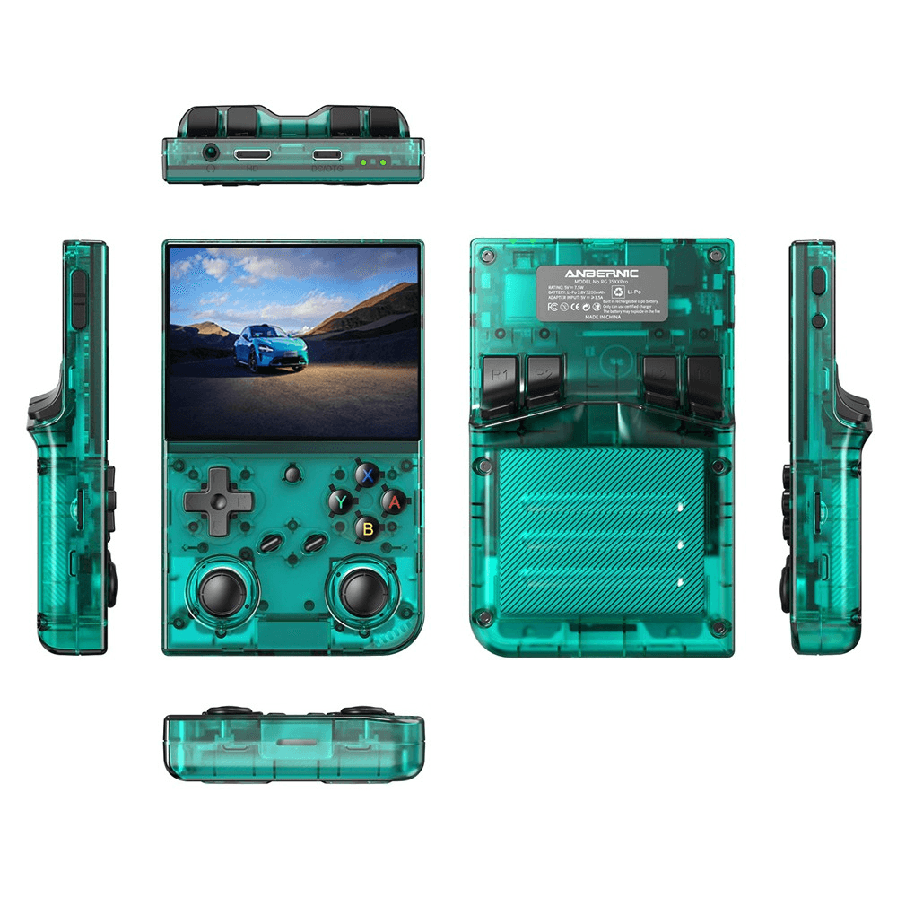 Konzola za Igranje Rg35xx Pro 64G Zelena
