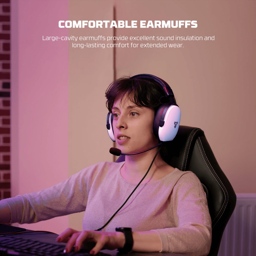 Slusalice Gaming Fantech MH92 Carbon White