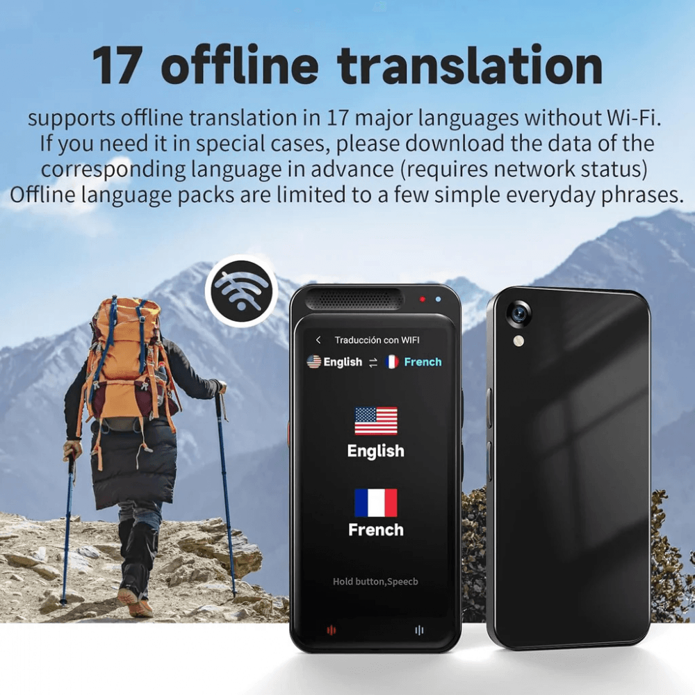 Smart AI Prevodilac Z6 Crni