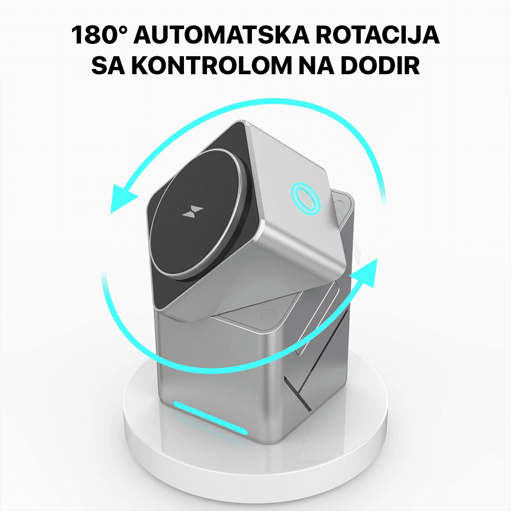 Wireless Desktop Punjac XW-10 Sivi