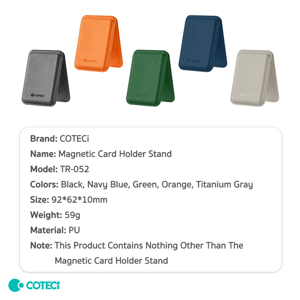 Drzac za Kartice Coteci Tr-052 2U1 Sivi