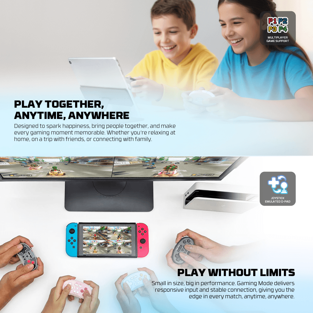Joypad Wireless Fantech WGP17 Eos Mini Rozi