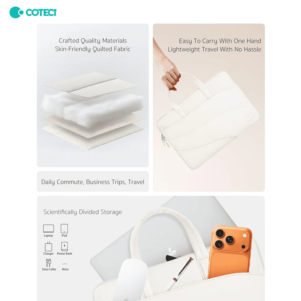 Torba za Laptop Coteci Mb-070 15-16 Inch Crna
