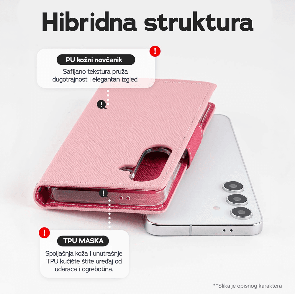 Torbica Mercury za Motorola Edge 70 Crna