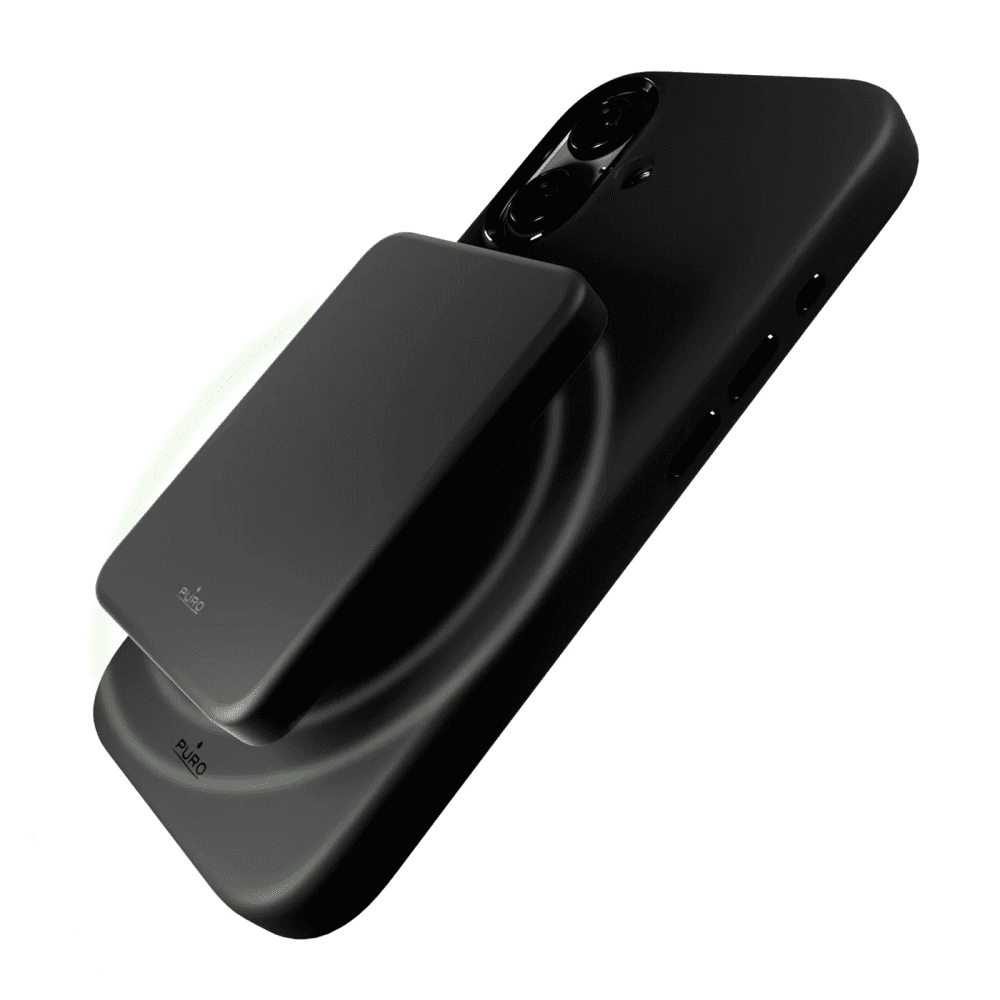 Torbica Puro ICON MAG PRO za Iphone 16 6.1 Crna