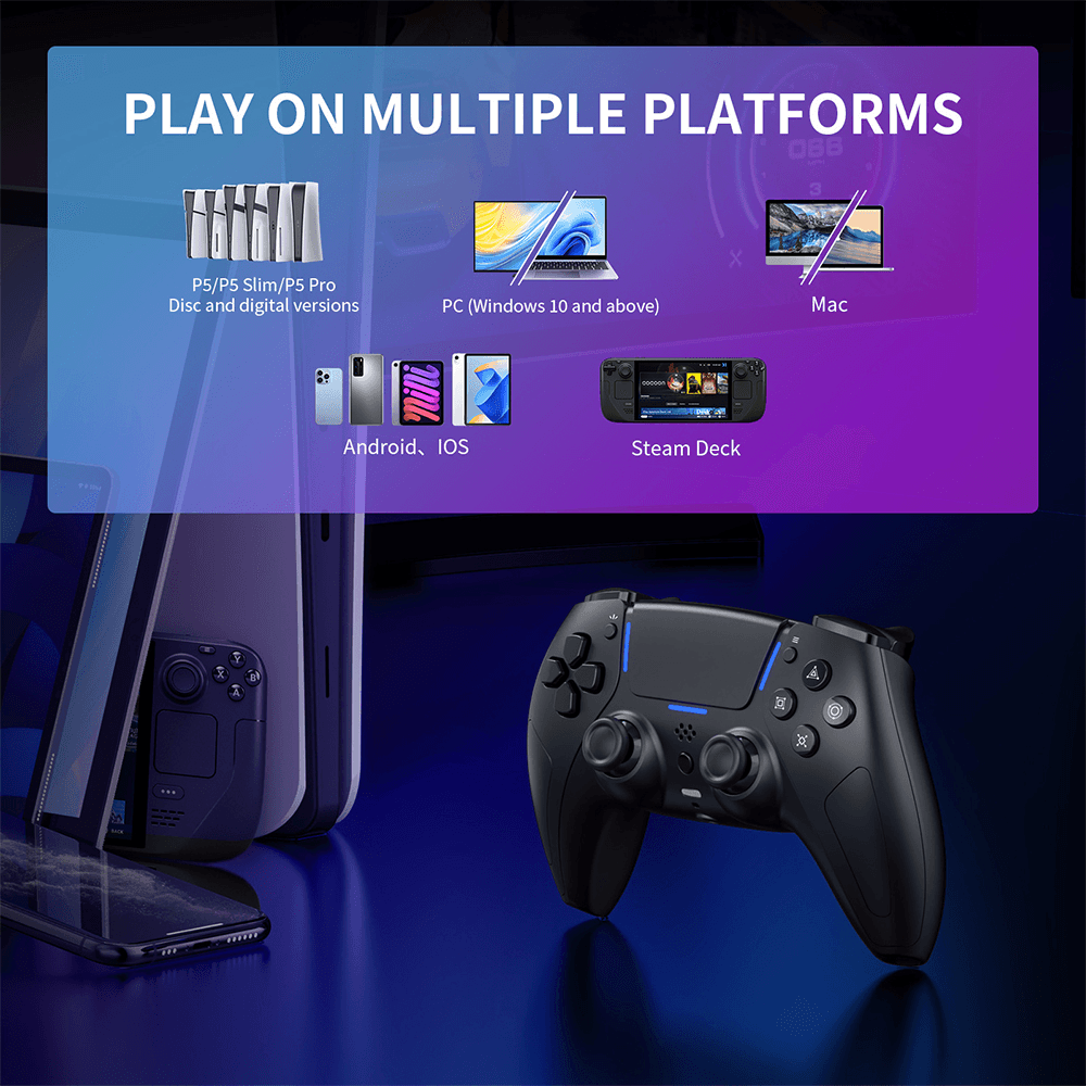 Joypad PS5 Custom Black