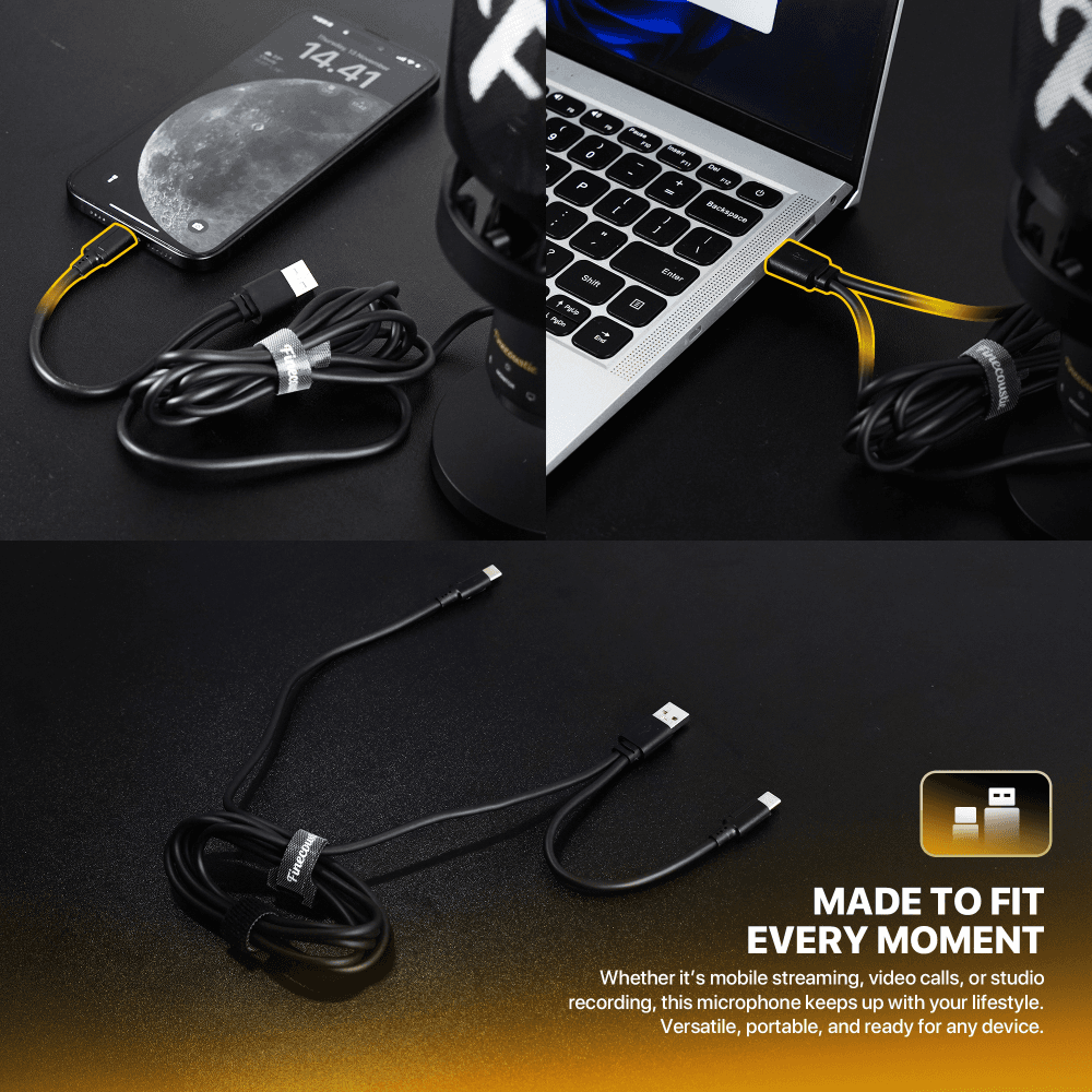 Microfon Wired Fantech UFM1 Sonara Crni