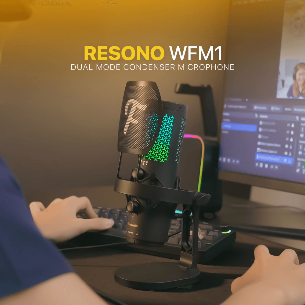 Mikrofon Wireless Fantech WFM1 Resono Crni