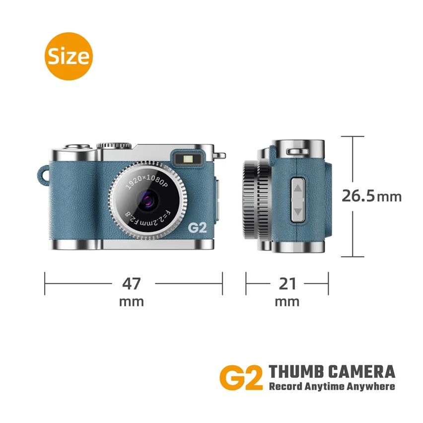 Mini Kamera G2 32GB Bela