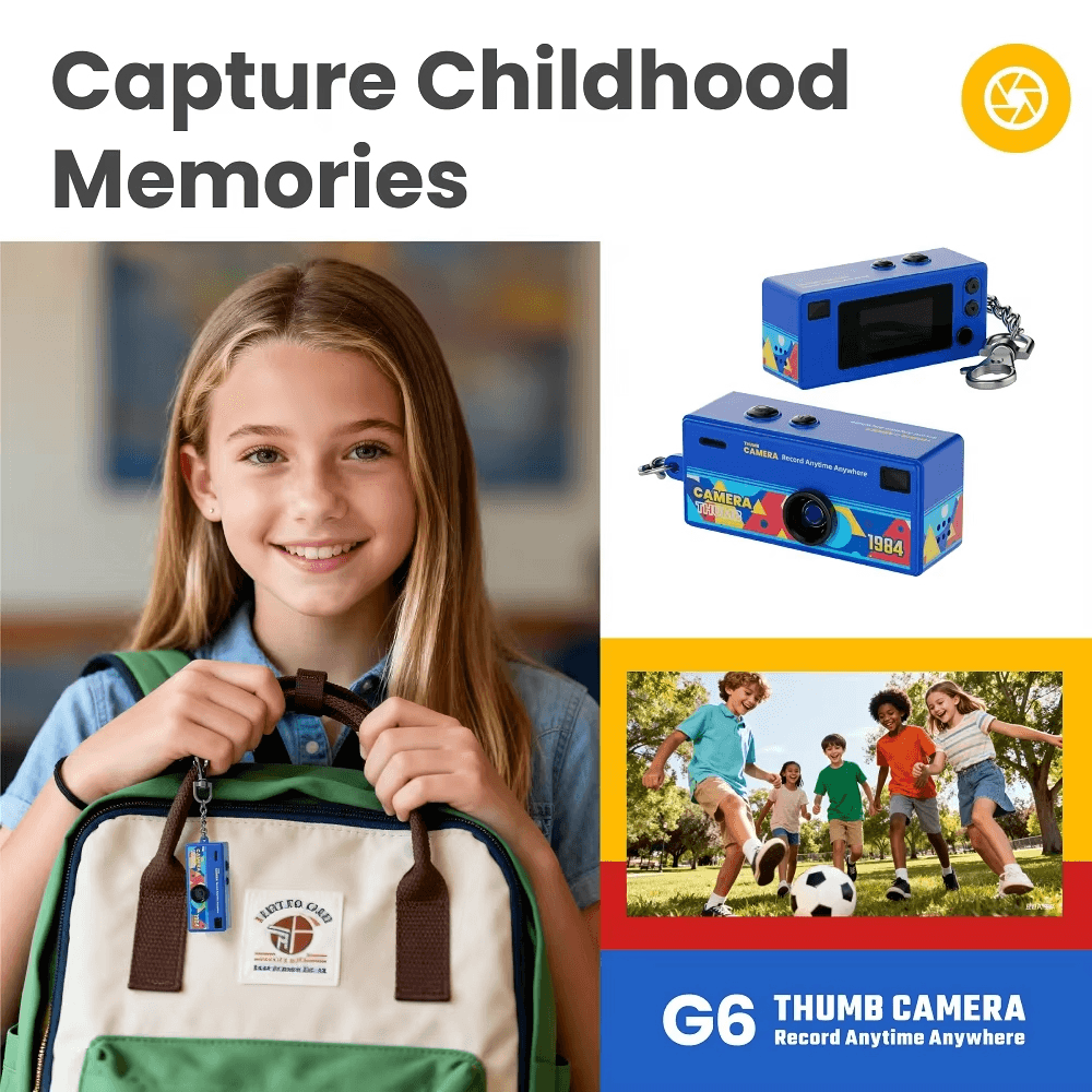 Mini Kamera G6 32GB Crvena
