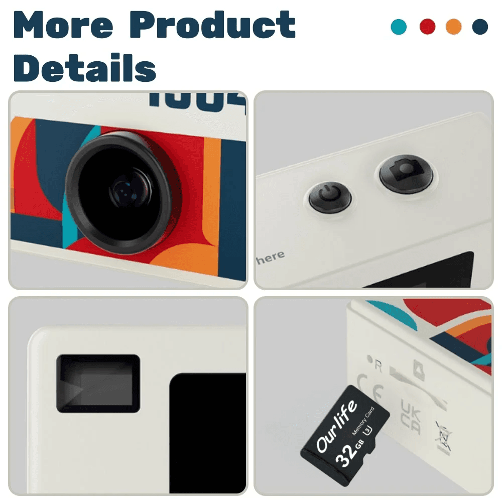 Mini Kamera G6 32GB Bela
