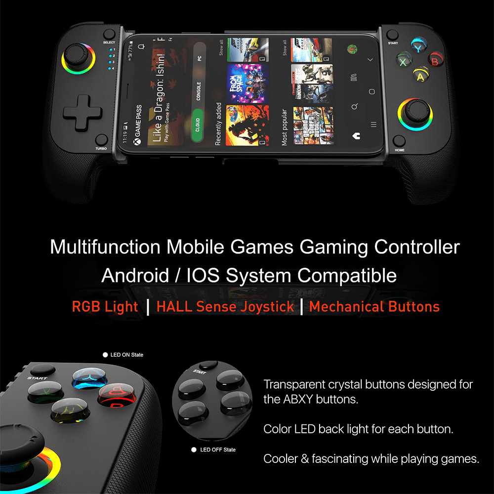 Saitake Mobile Controler Crni