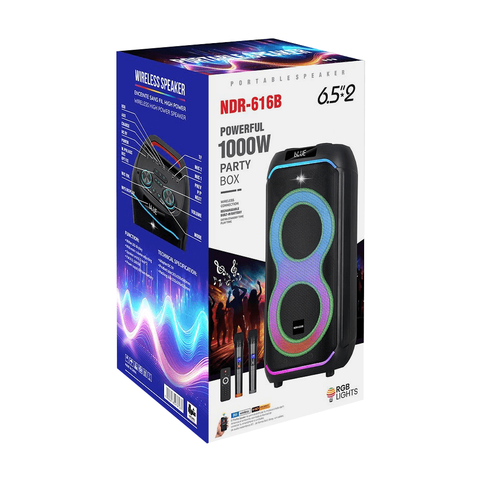 Bluetooth Zvucnik Ndr-616b 40W