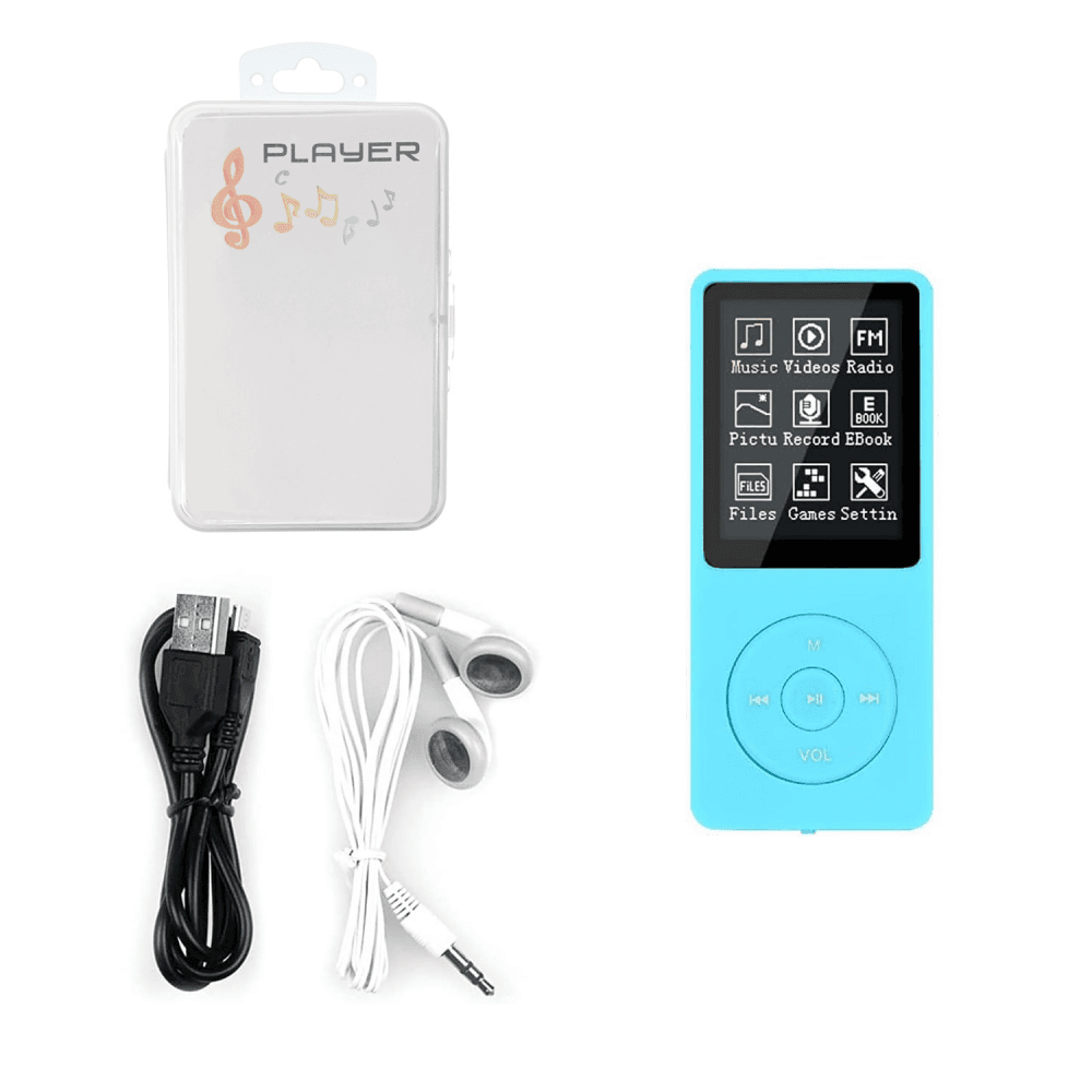 MP4 Player JWD 8GB Plavi