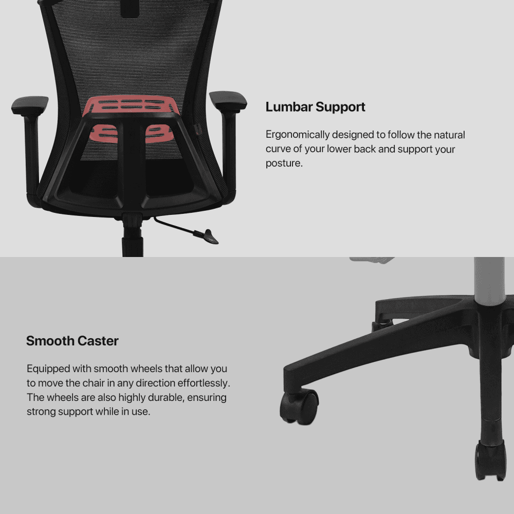 Stolica Office Fantech Oc-a258sv2 Siva