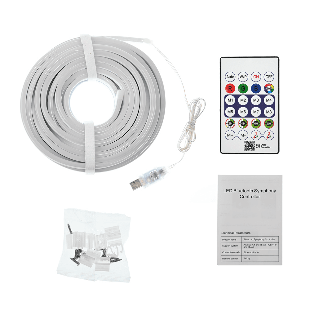 LED Svetlo Neon Rope RGB 10M