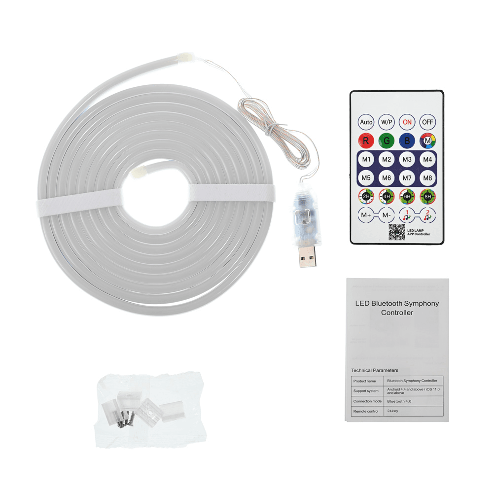 LED Svetlo Neon Rope RGB 3M
