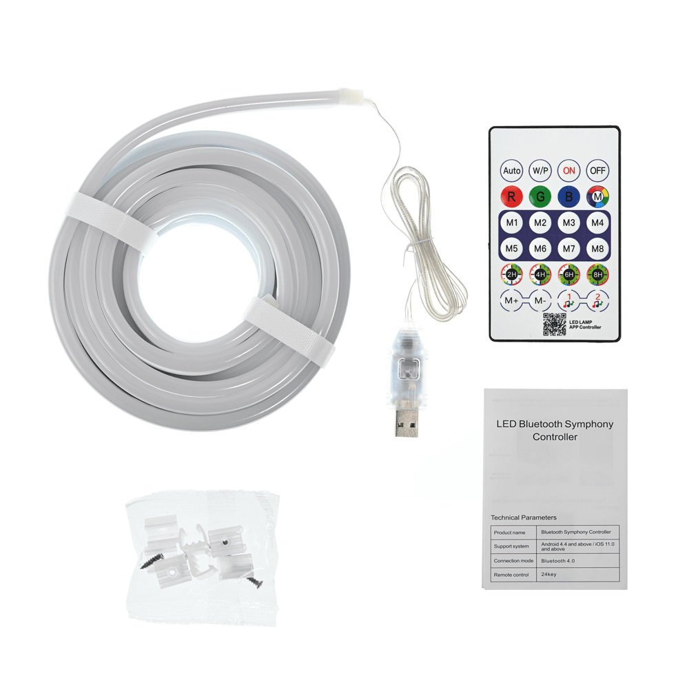 LED Svetlo Neon Rope RGB 5M