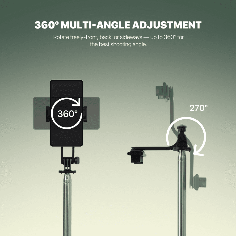 Selfie Stick Fantech SS175 Selfi Stap Crni