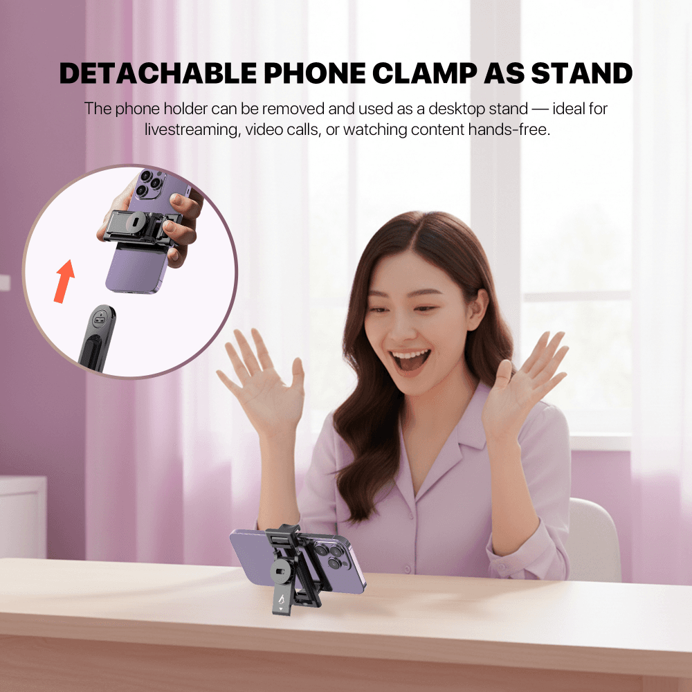 Selfie Stick Fantech SS175 Selfi Stap Crni