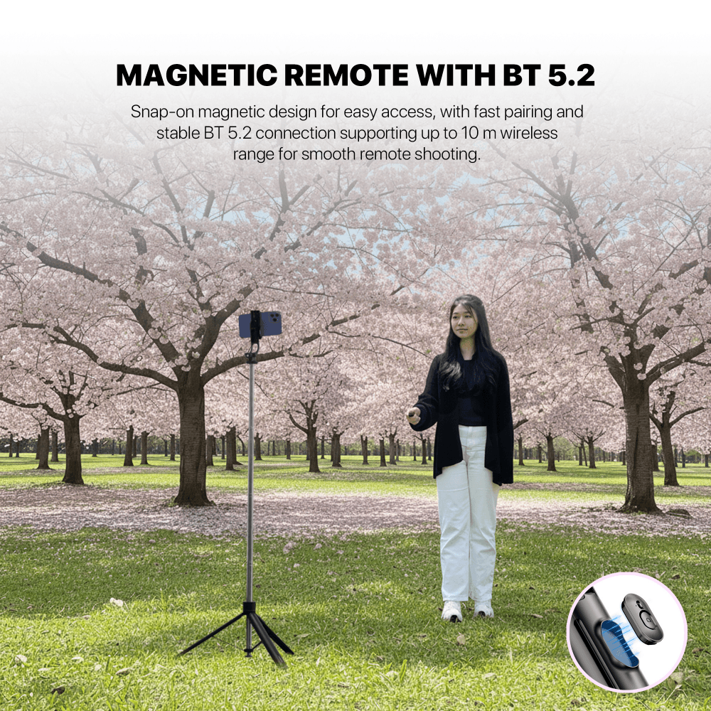 Selfie Stick Fantech SS175 Selfi Stap Crni