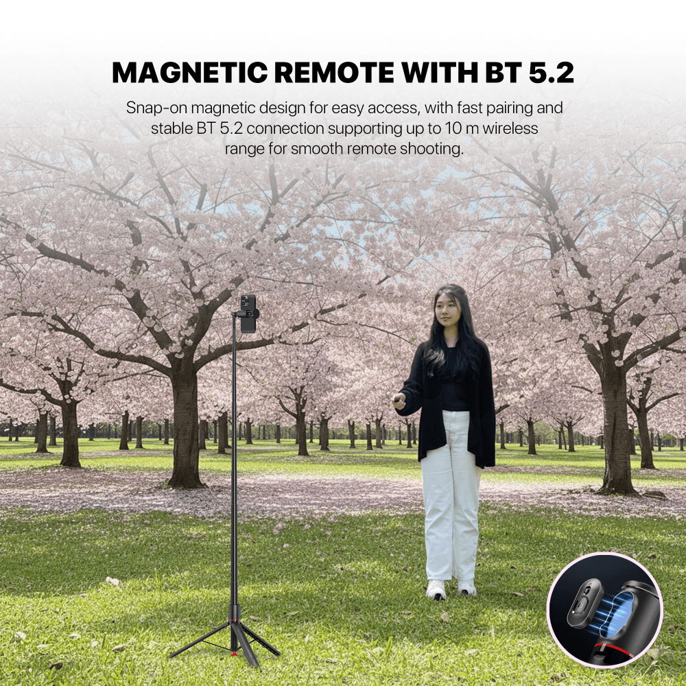 Selfie Stick Fantech SS177 Selfi Stap Crni