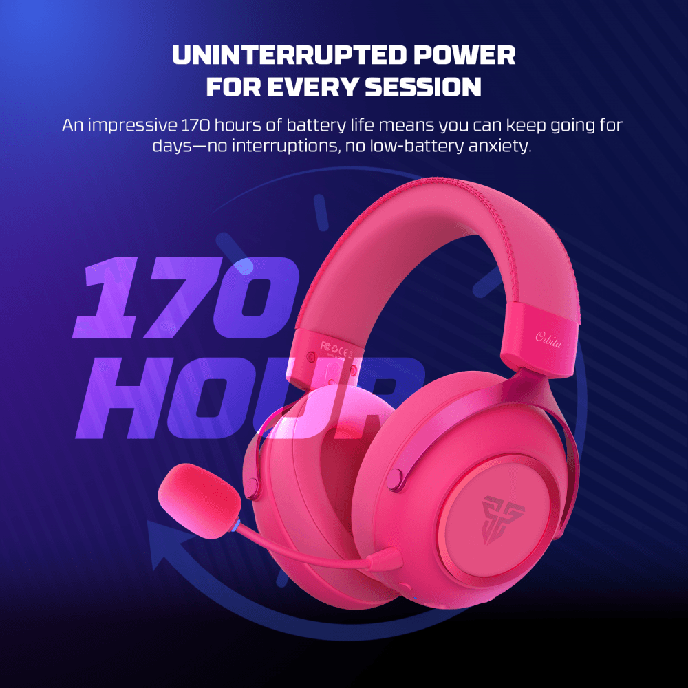 Bluetooth Slusalice Fantech WHG07 Orbita Pink