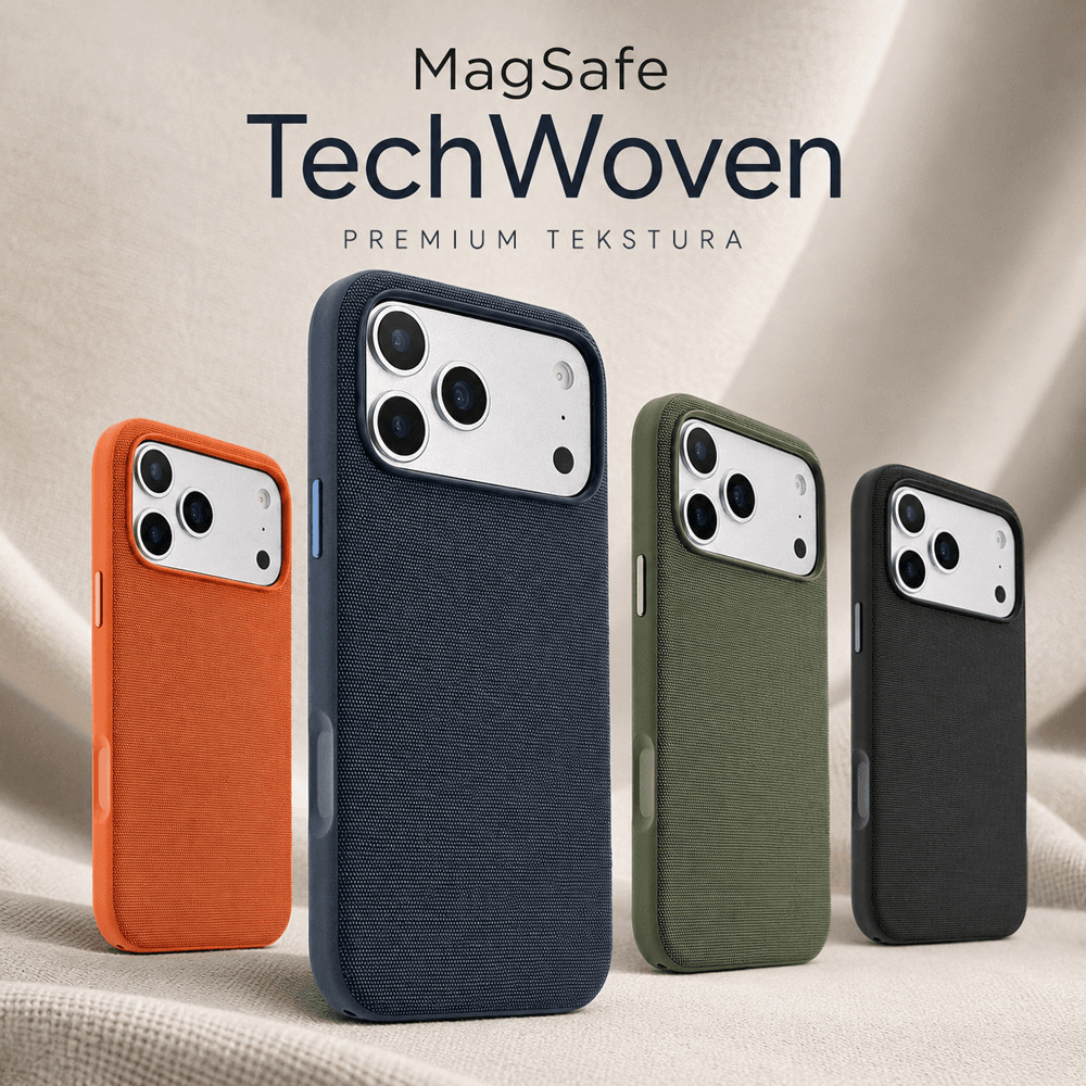 Torbica Magsafe Techwoven za Iphone 17 6.3 Crna
