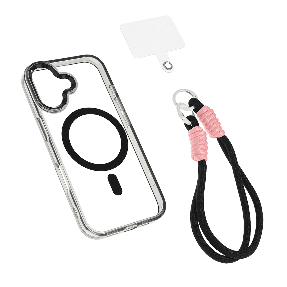 Torbica Magsafe Loop za Iphone 17 6.3 Crna