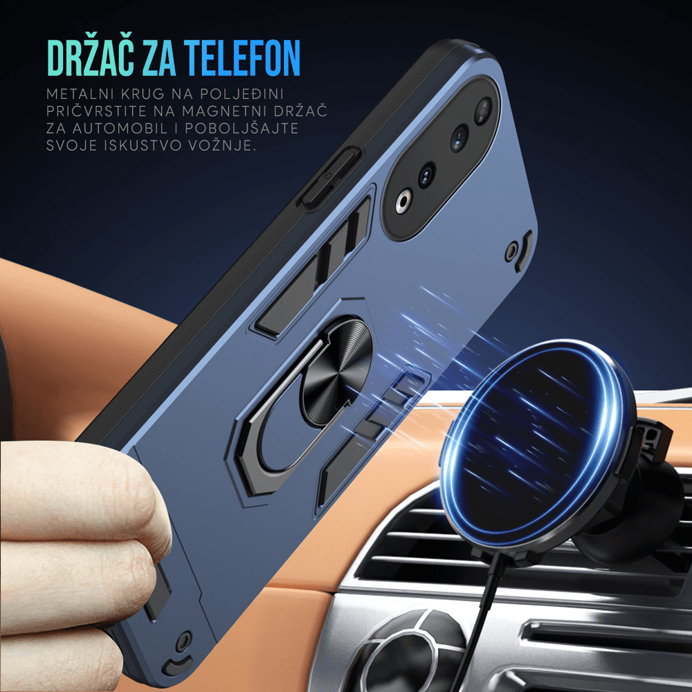 Torbica Hard Ring za Honor 600 Tamno Zelena