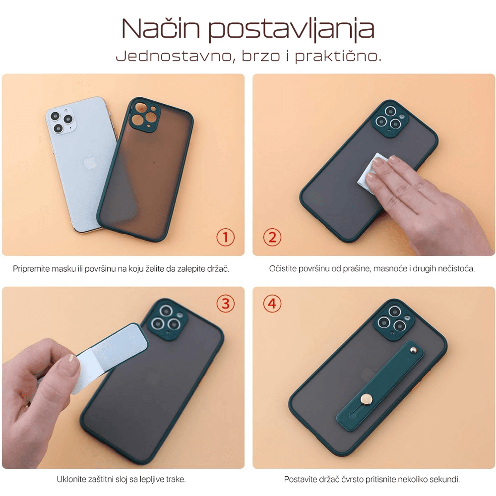 Traka za Telefon Bordo