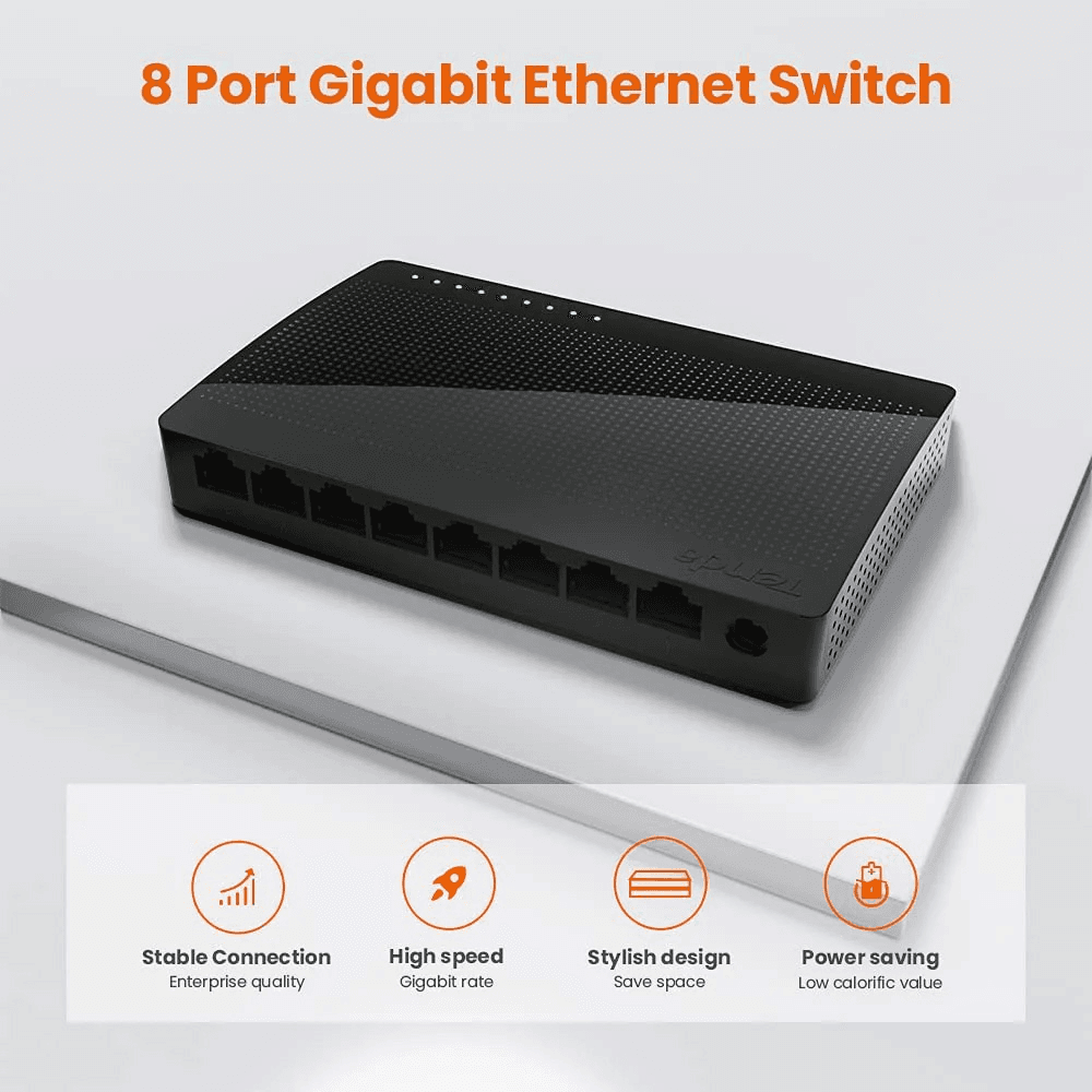 Switch 10/100/1000 8-port Tenda SG108