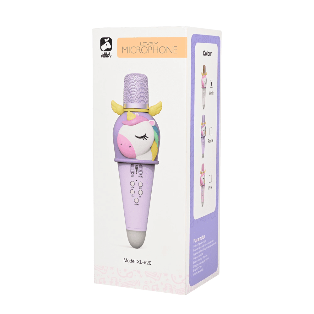 Bluetooth Mikrofon Unicorn Beli
