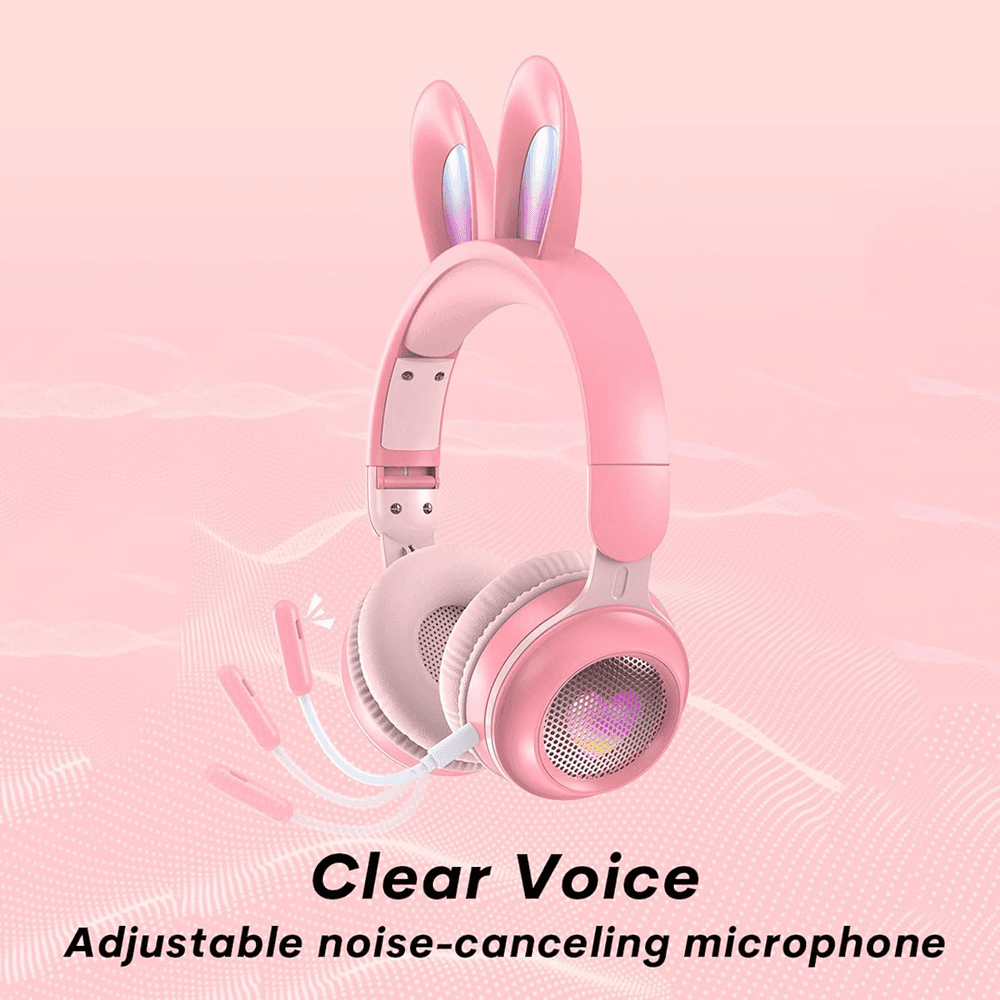 Bluetooth Slusalice Bunny Bele
